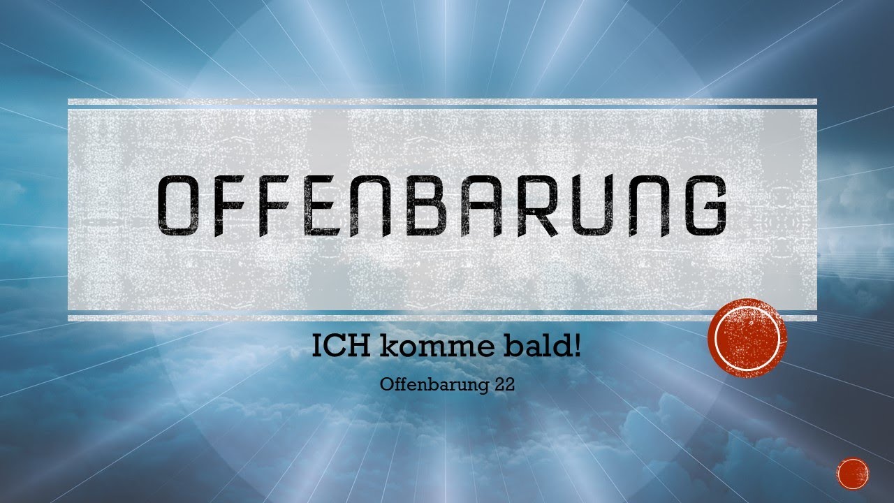 Ich komme bald!