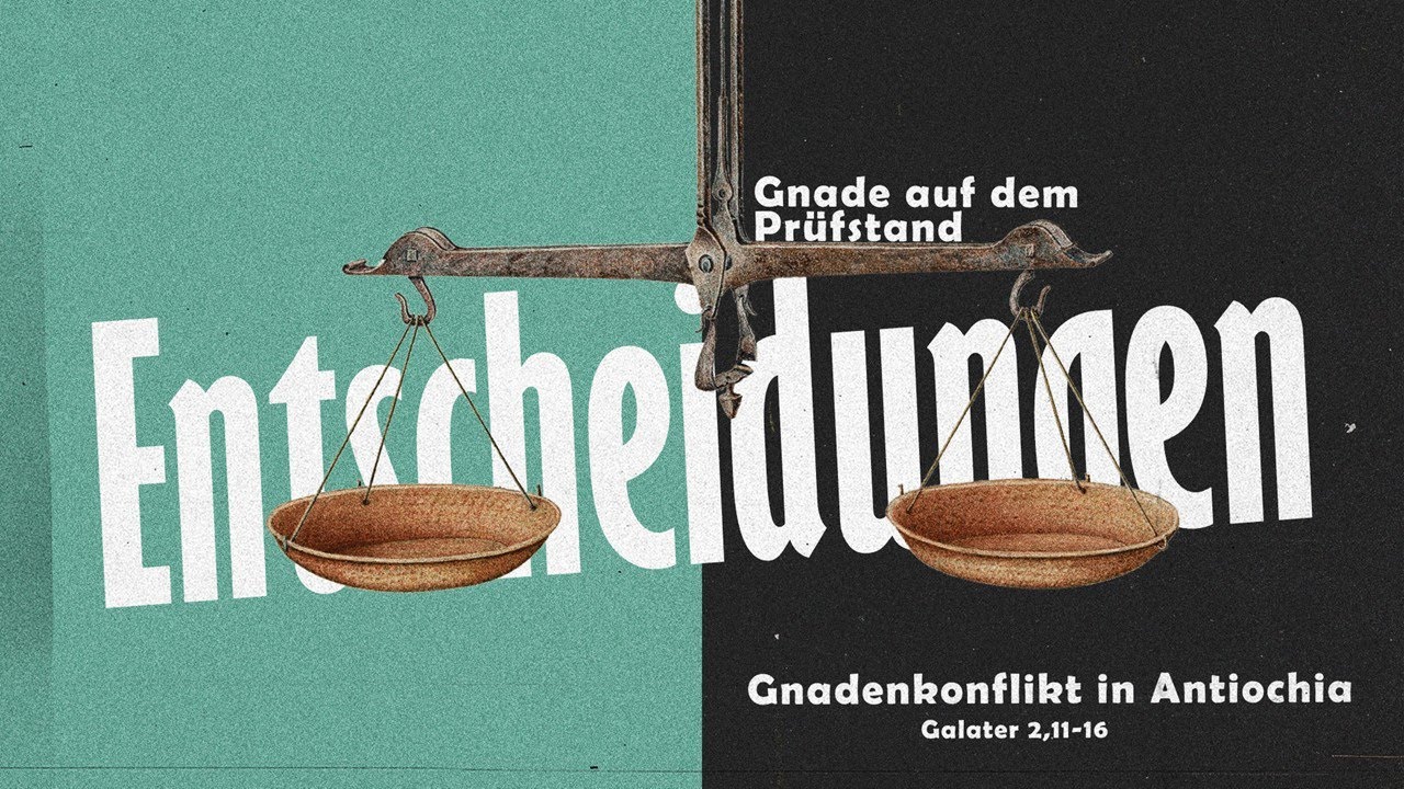 Gnade auf dem Prüfstand: Gnadenkonflikt in Antiochia – Ein Drama über Zwänge und Heuchelei