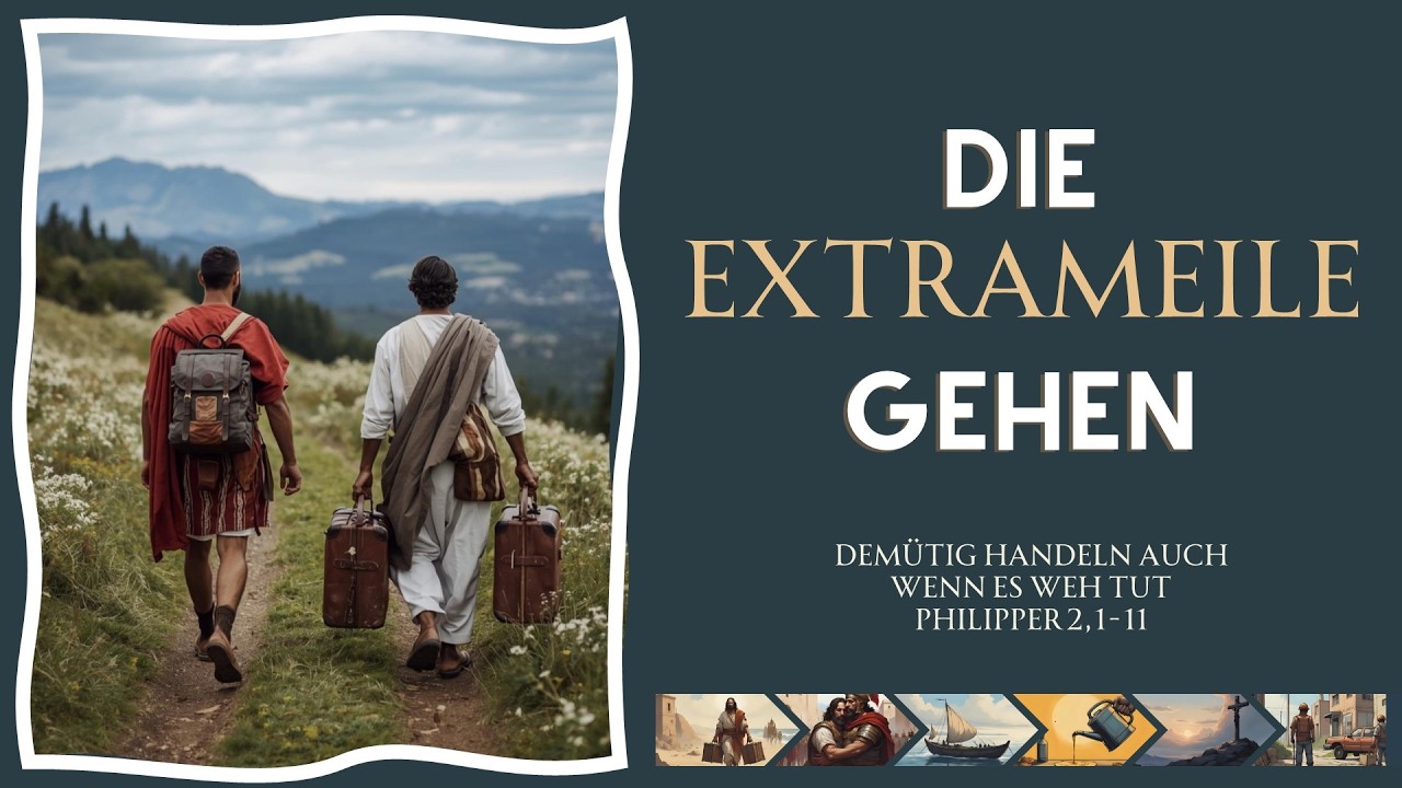 Die Extrameile gehen – Demütig handeln, auch wenn es weh tut