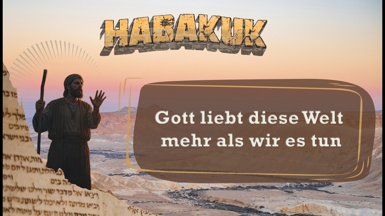 Habakuk – Gott liebt diese Welt mehr, als wir es tun